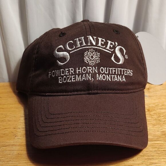 Schnee's Powder Horn Outfitters Velcroback Hat - New - Picture 1 of 7